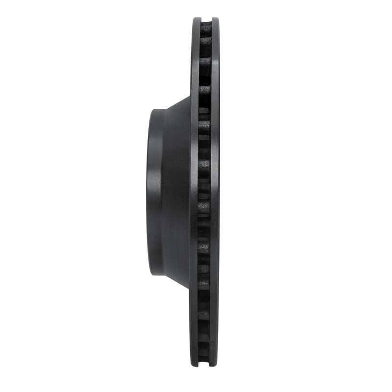 Audi TTS Quattro Brake Rotor (1) - Rear Left - R1 Concepts - Drilled & Slotted - Black - `08-`15